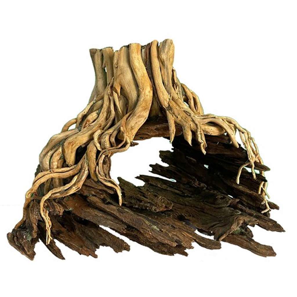 Drift Wood Stump Aquarium Tree Fish Tank Decor At Home 1